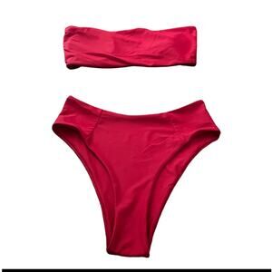 3/$15 Zaful Swim Red Bikini